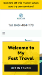 Mobile Screenshot of myfasttravel.com